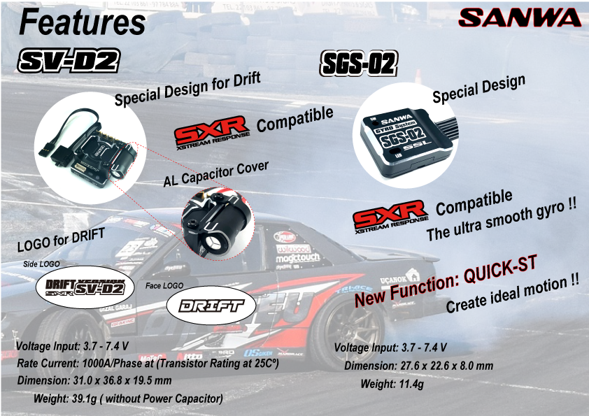 sv-d2 & sgs-02 (new sanwa products)